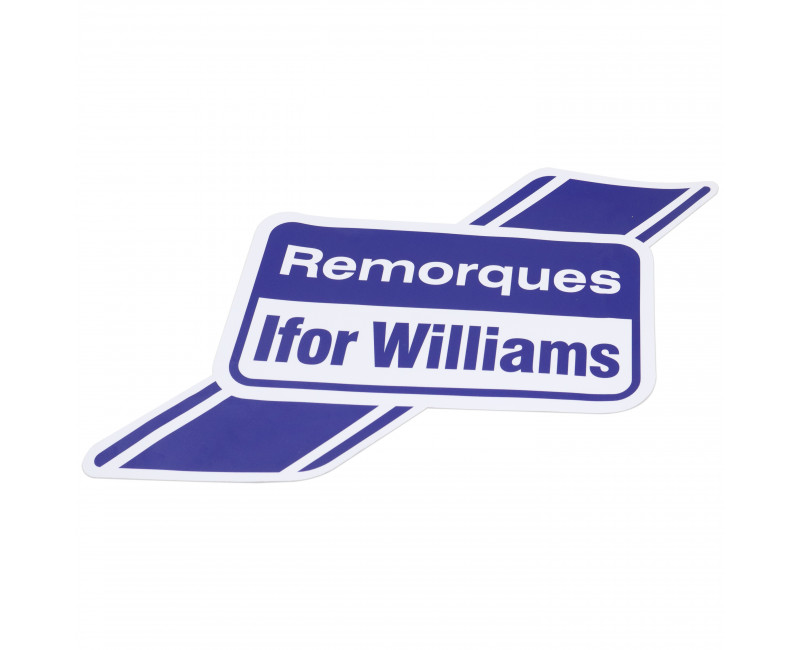 STICKER IFOR WILLIAMS -  LOGO FRANÇAIS - GRAND