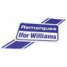 STICKER IFOR WILLIAMS -  LOGO FRANÇAIS - GRAND