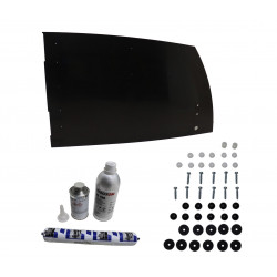 KIT DE REMPLACEMENT DE VITRE LATERALE AVANT - CÔTE GAUCHE (HBX403/506)