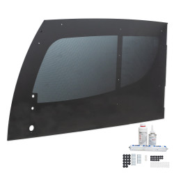 KIT DE REMPLACEMENT DE VITRE LATERALE AVANT - CÔTE GAUCHE (HBX511)