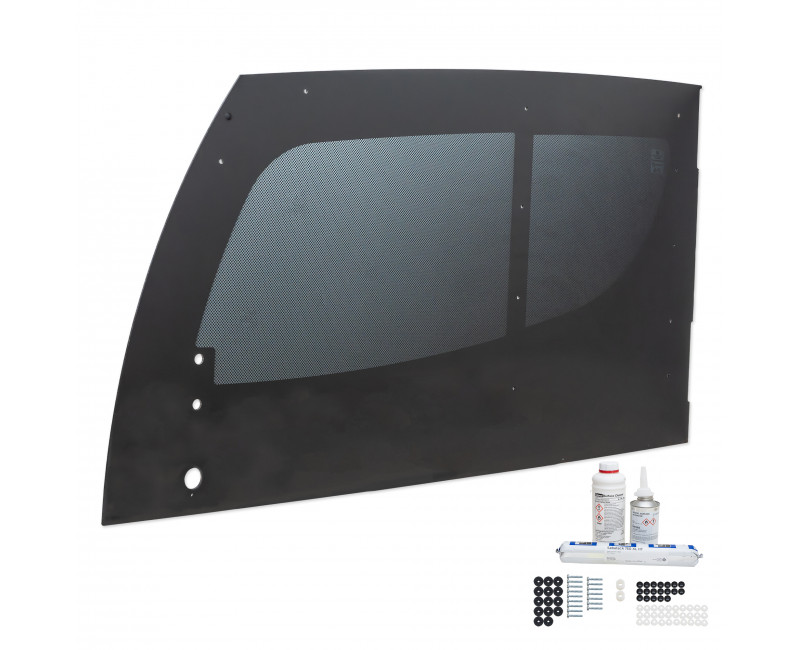 KIT DE REMPLACEMENT DE VITRE LATERALE AVANT - CÔTE GAUCHE (HBX511)