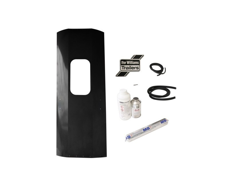 KIT PANNEAU DE FAÇADE AVANT MK2 (ALU)- NOIR (HB506/511)