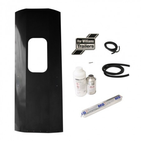 KIT PANNEAU DE FAÇADE AVANT MK2 (ALU)- NOIR (HB506/511)