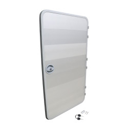 KIT DE PORTE DE VISITE DE REMPLACEMENT (CHARNIERES À DROITE)