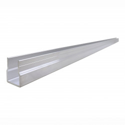 CHANNEL DE PORTE DE RAMPE D'EXTRUSION EN ALUMINIUM X 1480MM