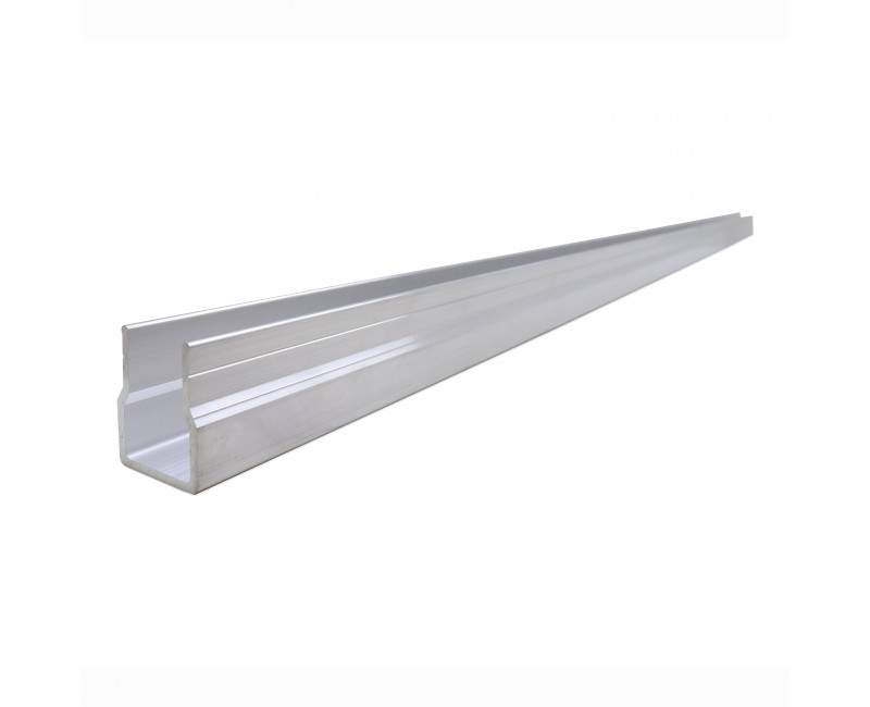 CHANNEL DE PORTE DE RAMPE D'EXTRUSION EN ALUMINIUM X 1480MM