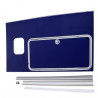 KIT DE CONVERSION DE PORTE DE VISITE (PANNEAU COMPLET) À GAUCHE HB511 (AVANT 08/17)- BLEU BALA