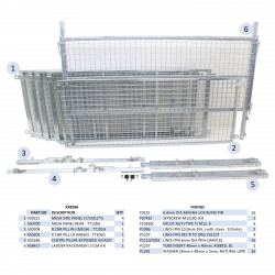 KIT REHAUSSES GRILLAGEES - TT126G