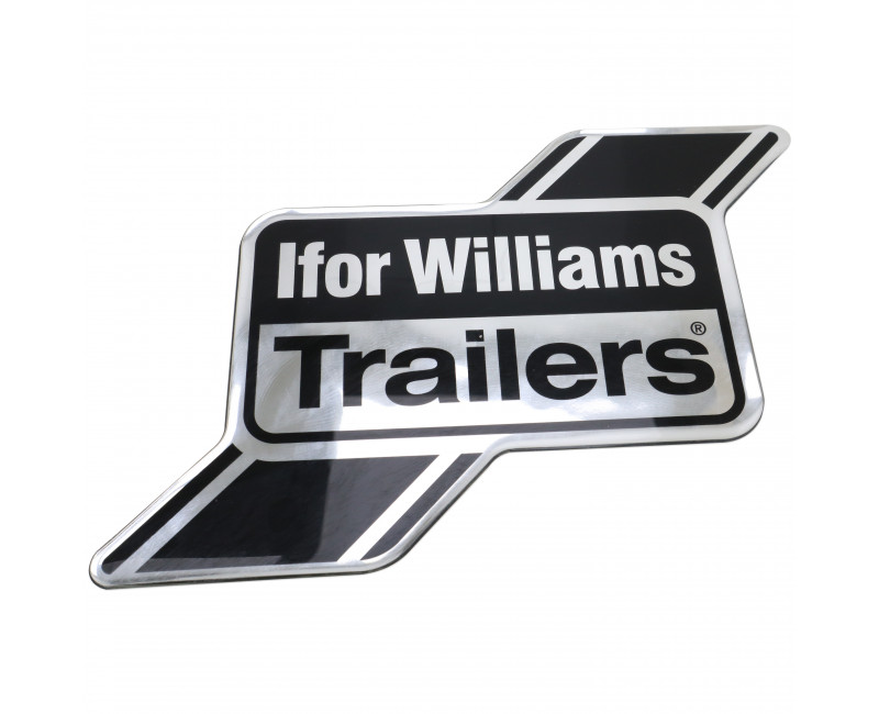 DÔME EN RESINE LOGO IWT - NOIR/ARGENT