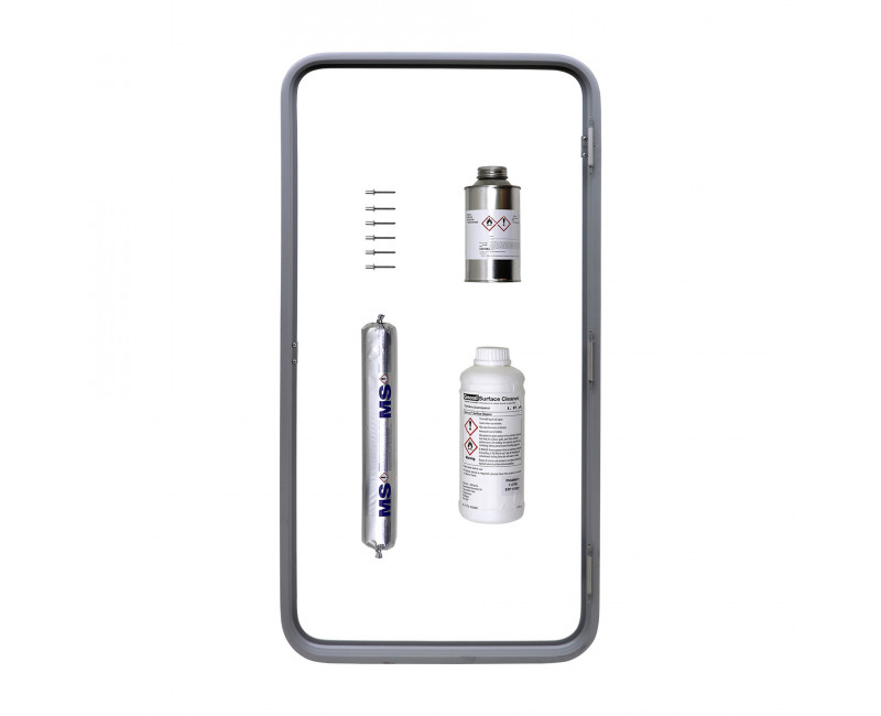 CADRE EXTERIEUR DE PORTE DE VISITE DE REMPLACEMENT HB (08/17+)