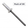 4.8X17.8 BSR SB DM ALU/STEEL RIVET GRIP GAMME : 11 - 13MM - LOT DE 50