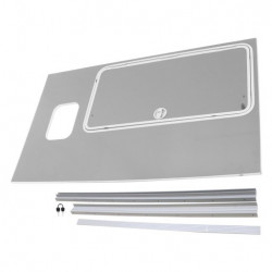 KIT DE CONVERSION DE PORTE DE VISITE (PANNEAU COMPLET) À DROITE HB511 (AVANT 08/17)- ARGENT