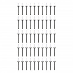 4.8X9.8 BSR SB DM ALU/STEEL RIVET GRIP GAMME : 3 - 4.5MM - LOT DE 50