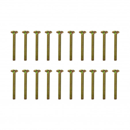 CUVE BOULON CARRE M6X60, PAQUET DE 20