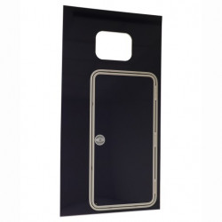 KIT DE CONVERSION DE PORTE DE VISITE (PANNEAU COMPLET) À DROITE HB506/403 (AVANT 08/17)- BLEU BALA