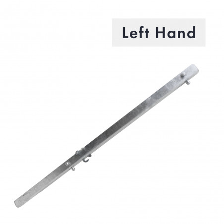 POTEAU CENTRAL DE RIDELLE LATERALES ARRIERE GAUCHE - ( POUR REHAUSSES PIVOTANTES) - LT/LM