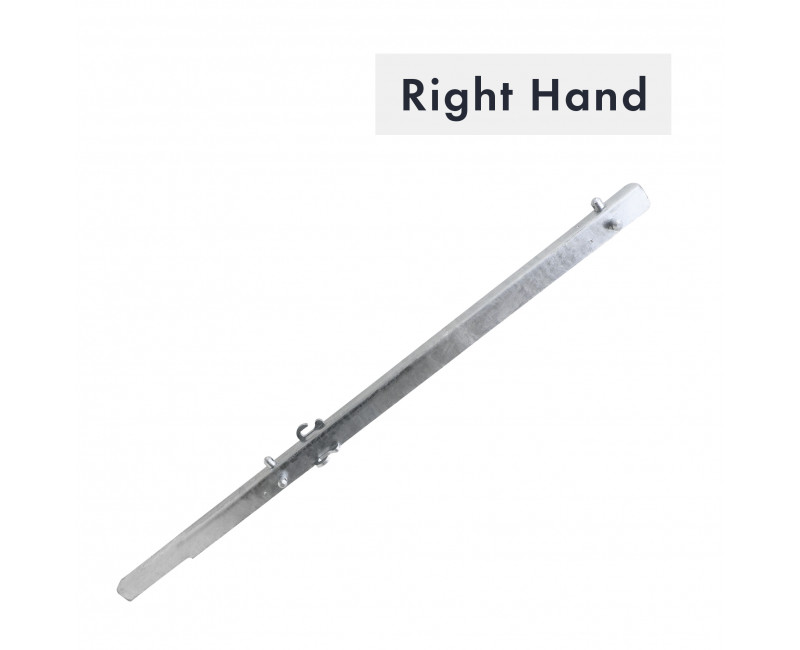 POTEAU CENTRAL DE RIDELLE LATERALES ARRIERE DROIT- ( POUR REHAUSSES PIVOTANTES) - LT/LM