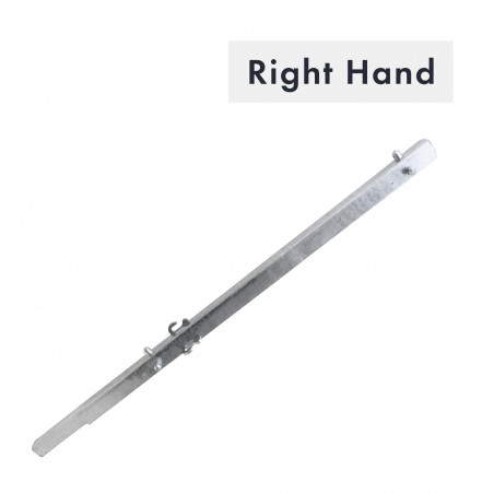 POTEAU CENTRAL DE RIDELLE LATERALES ARRIERE DROIT- ( POUR REHAUSSES PIVOTANTES) - LT/LM