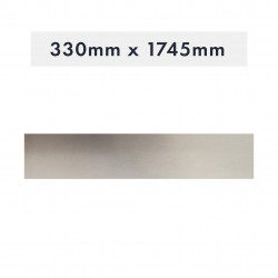FEUILLE D'ALUMINIUM 330 X 1745 X 2 MM (TS0195)
