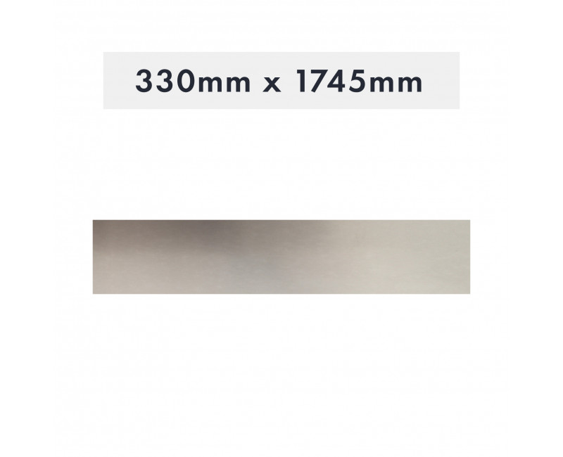 FEUILLE D'ALUMINIUM 330 X 1745 X 2 MM (TS0195)