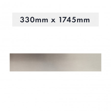 FEUILLE D'ALUMINIUM 330 X 1745 X 2 MM (TS0195)