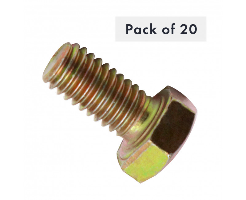 VIS DE REGLAGE M6X12, 8.8 LOT DE 20