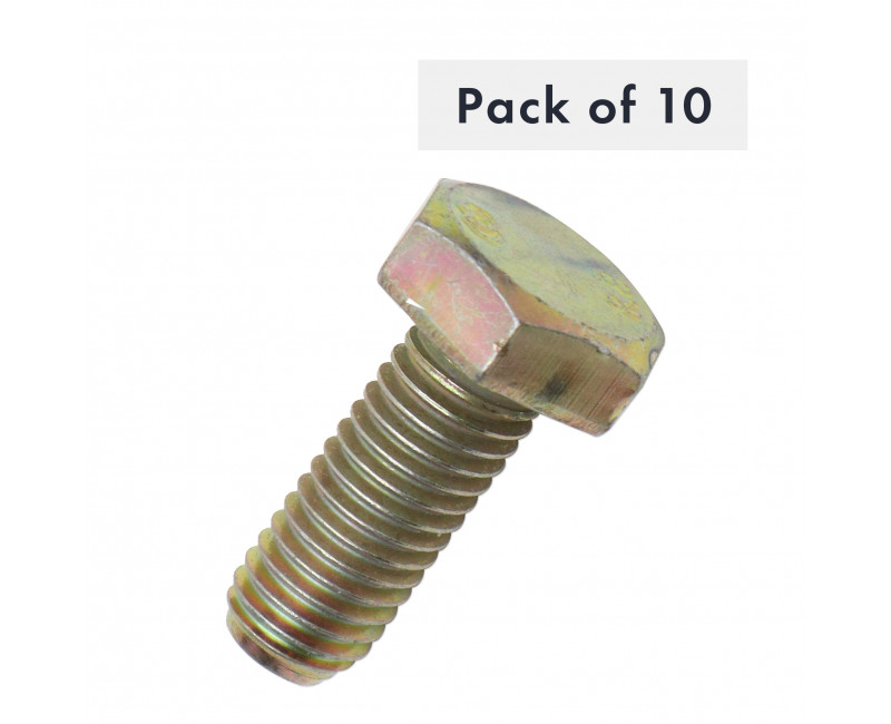 VIS DE SERRAGE M10X30, 8.8, LOT DE 10