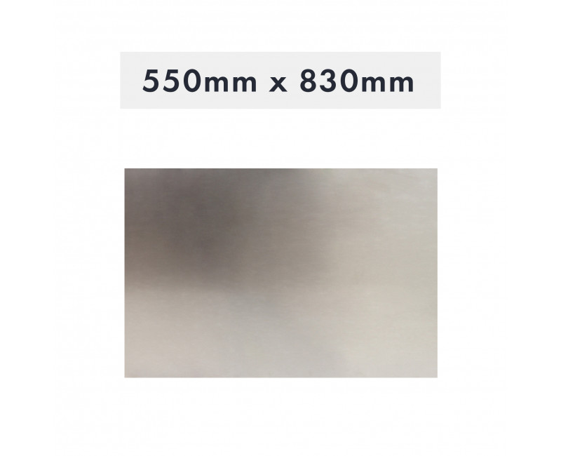 FEUILLE D'ALUMINIUM 550 X 830 X 2 MM (TS0195)