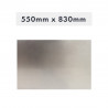 FEUILLE D'ALUMINIUM 550 X 830 X 2 MM (TS0195)