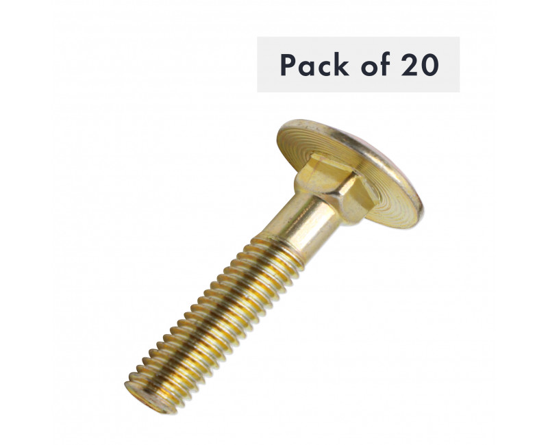 CUVE BOULON CARRE M6X30, PAQUET DE 20