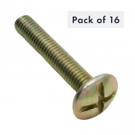 BOULON DE TOITURE M6X35, PAQUET DE 20