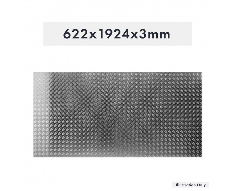 PLAQUE DE SEUIL EN ALUMINIUM 622X1924X3MM