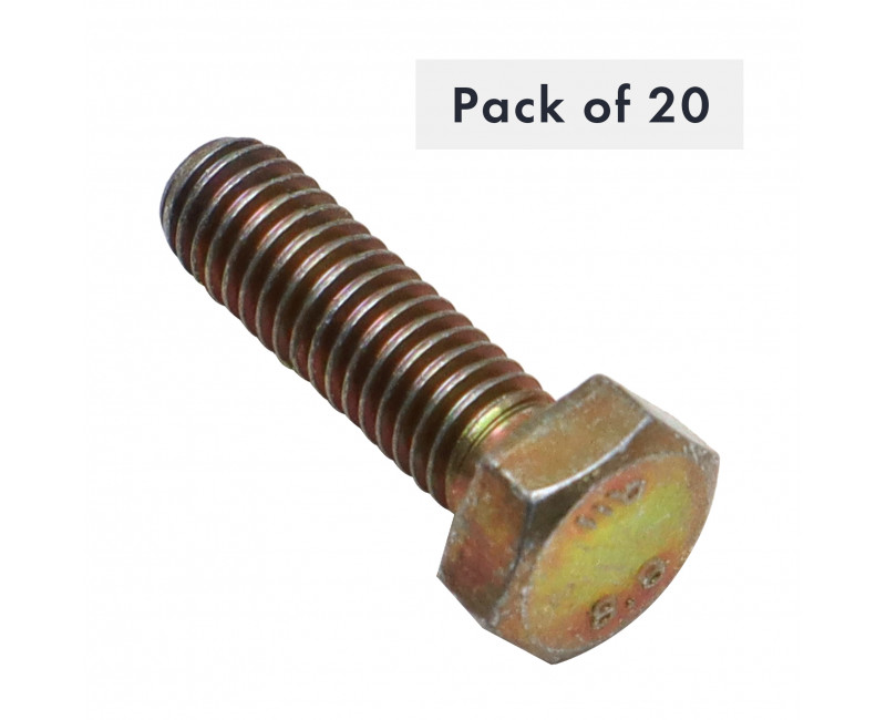VIS DE REGLAGE M6X20, 8.8, LOT DE 20