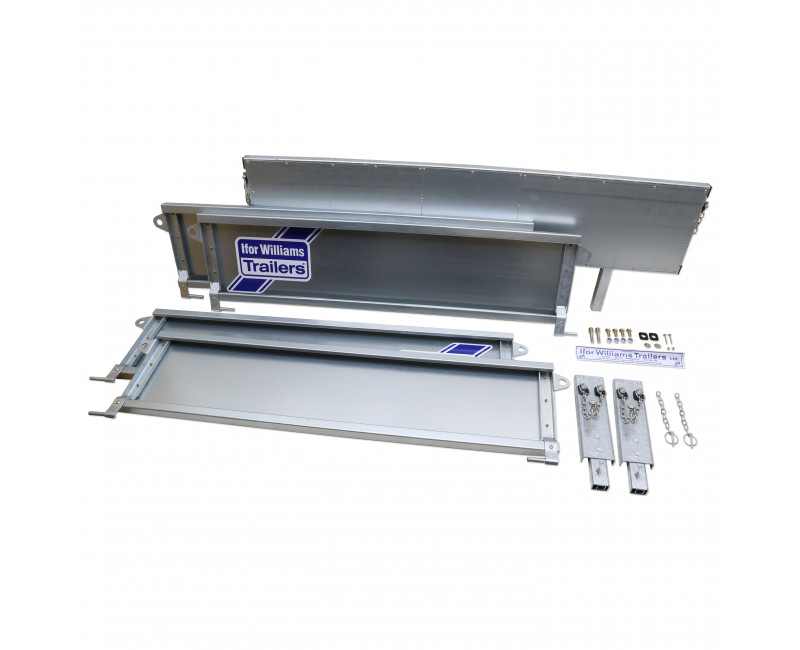 KIT DE RIDELLES POUR RAMPE - LT/LM105G (COMPREND UNE  FAÇADE, 4 X RIDELLES)