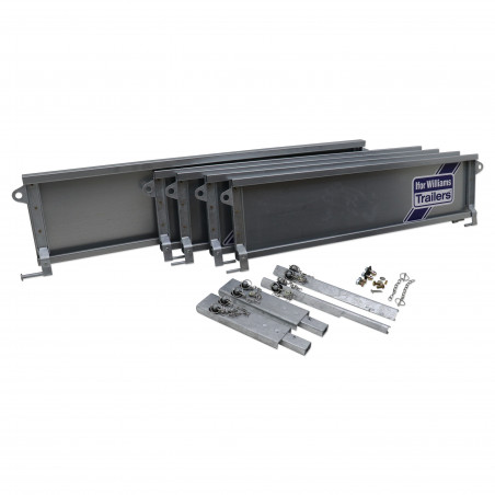 KIT RIDELLES (PAS DE  FAÇADE) - LT/LM105G (COMPREND LE HAYON, 4 X RIDELLES)