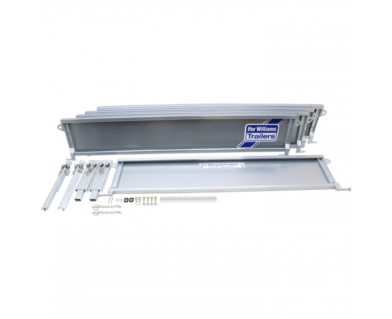 KIT RIDELLES (PAS DE  FAÇADE) - LT/LM146G (COMPREND LE HAYON, 4 X RIDELLES)