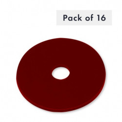 RONDELLE M8 X 40MM X 2MM, ROUGE (OHB), PAQUET DE 16