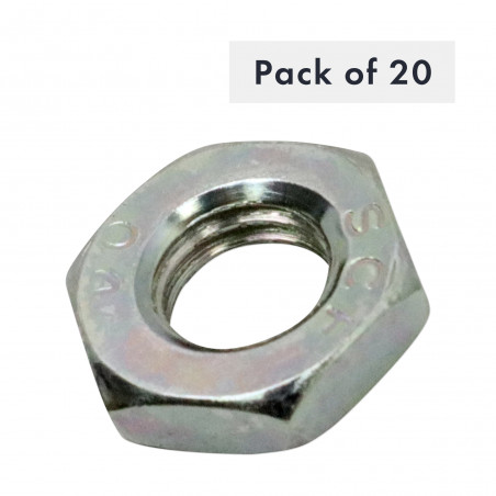 ECROU M10 CONTRE-ECROU LOT DE 20