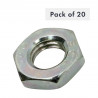 ECROU M10 CONTRE-ECROU LOT DE 20