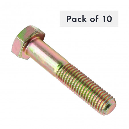 BOULON M12X60, 8.8, PAQUET DE 10