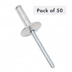 4.8X19.6 LRG FLNF HD RIVET - PAQUET DE 50