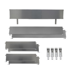 KIT DE RIDELLES POUR RAMPE - LM186G (COMPREND UNE  FAÇADE, 6 X RIDELLES)