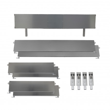 KIT DE RIDELLES POUR RAMPE - LM186G (COMPREND UNE  FAÇADE, 6 X RIDELLES)