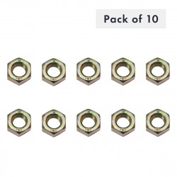 ECROU M12 LISSE (SC PACK DE 10