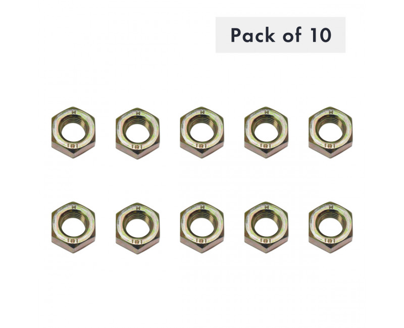 ECROU M12 LISSE (SC PACK DE 10