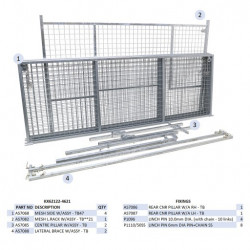 KIT REHAUSSES GRILLAGEES - TB4621 - MK2 (À PARTIR DU 02/12)