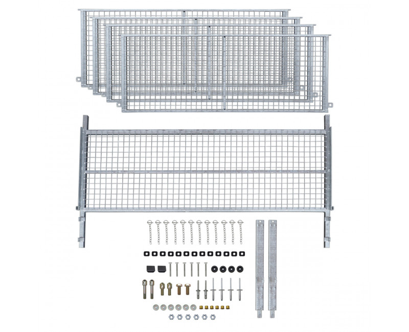 KIT REHAUSSES GRILLAGEES À CHARNIERES - LM147 (RAMPE)