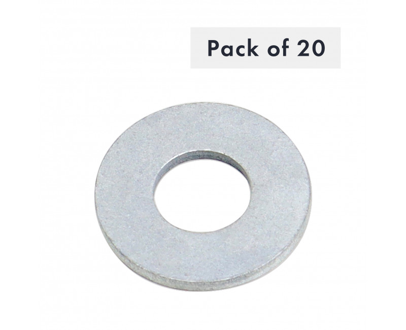 RONDELLE M8X21 (FORME F), PAQUET DE 20