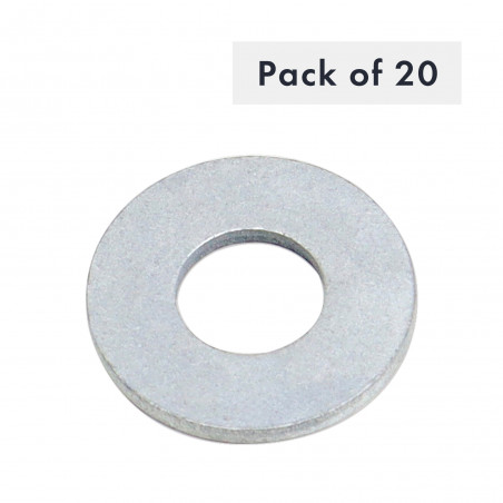 RONDELLE M8X21 (FORME F), PAQUET DE 20