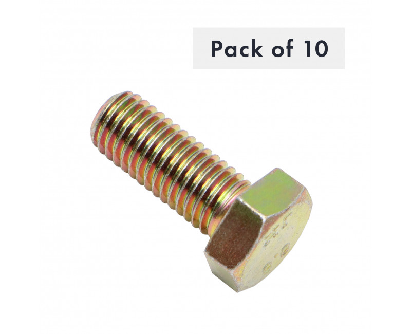 VIS DE SERRAGE M12X30, 8.8, LOT DE 10